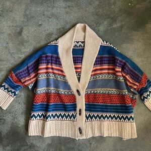 Oversized Fisherman’s Cardigan